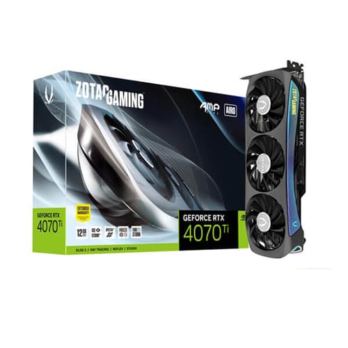 Zotac RTX 4070 Ti AMP AIRO 12GB Graphics Card