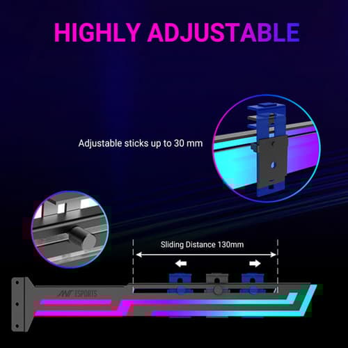 Ant Esports GCB90 ARGB Graphics Card Holder