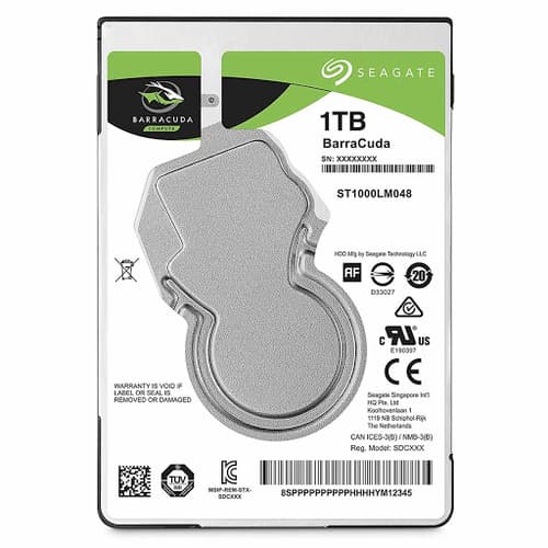 Seagate 1TB Barracuda 5400 RPM