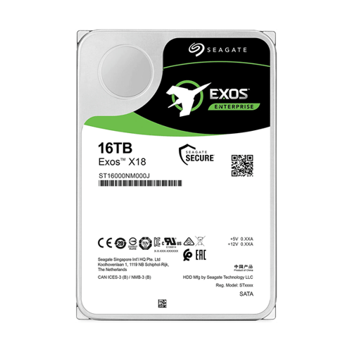 Seagate Exos X18 16TB Enterprise Internal Hard Drive