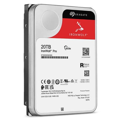 Seagate Ironwolf Pro 20TB Internal HDD