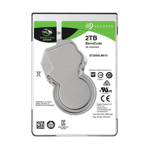 Seagate 2TB Barracuda 5400 RPM Laptop Hard Drive