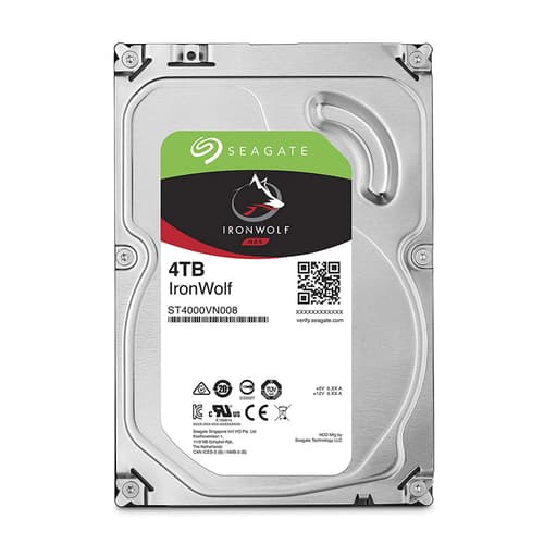 Seagate IronWolf NAS 4TB 5900 RPM Internal Hard Drive