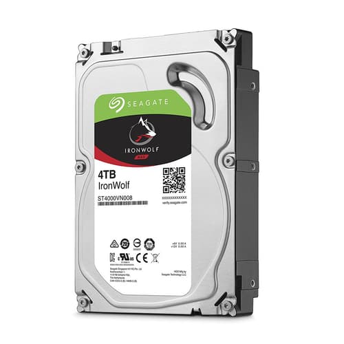 Seagate IronWolf NAS 4TB 5900 RPM Internal Hard Drive