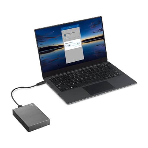 Seagate One Touch 1TB Grey External Hard Drive
