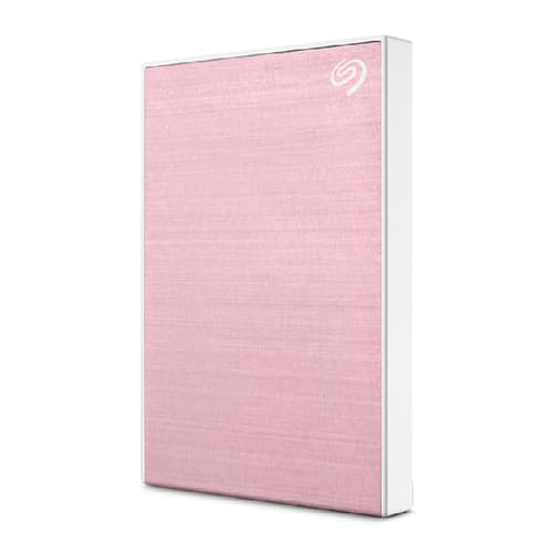 Seagate One Touch 2TB Rose Gold External Hard Drive