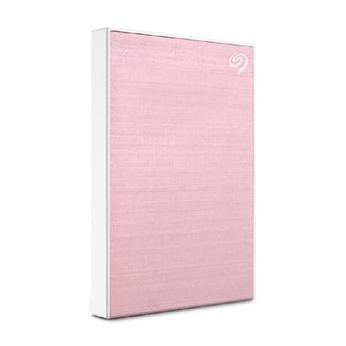 Seagate One Touch 2TB Rose Gold External Hard Drive
