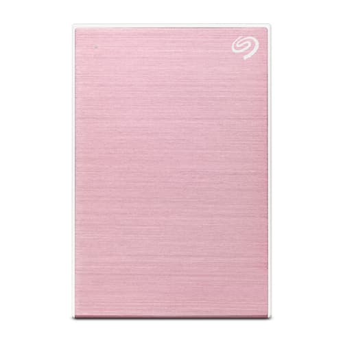Seagate One Touch 2TB Rose Gold External Hard Drive