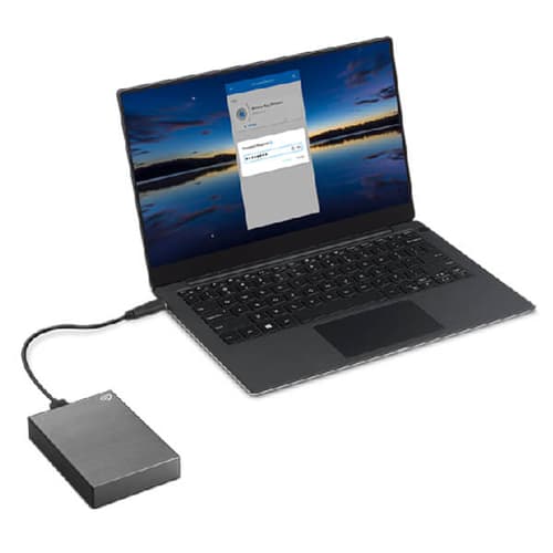 Seagate One Touch 4TB Space Grey External Hard Drive