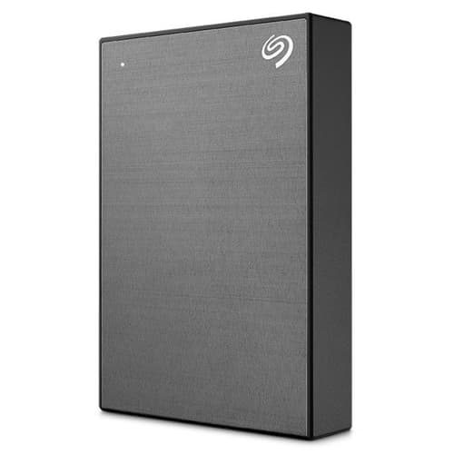 Seagate One Touch 5TB External Hard Drive (Space Gray)