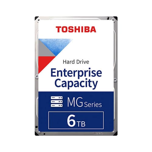 Toshiba MG06 Series 6TB 7200 RPM 3.5 Inch SATA Enterprise Hard Drive