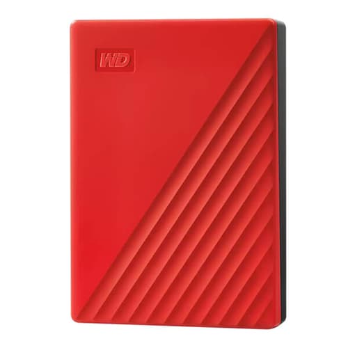 Western Digital My Passport 4TB Red External Hard Drive