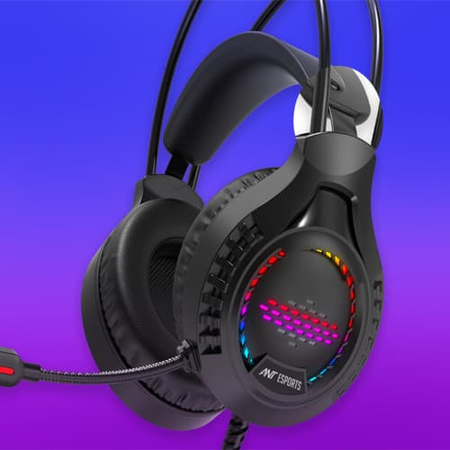 Ant Esports H650 RGB Gaming Headset (Black)