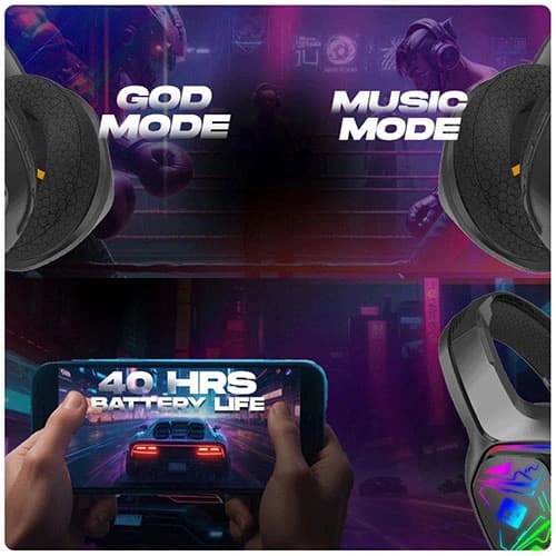 Cosmic Byte Immortal Wireless and Wired Gaming Headset