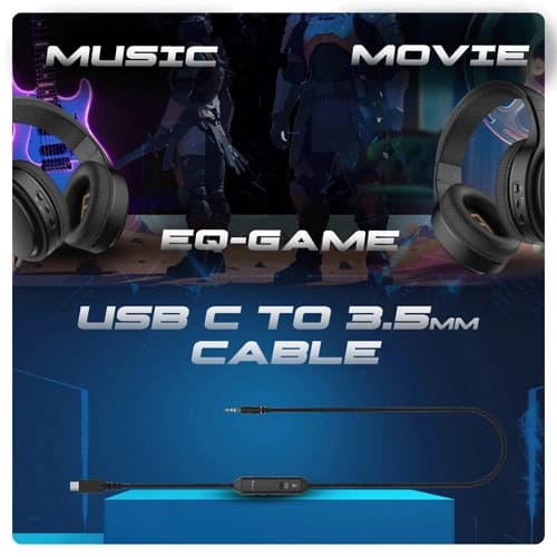 Cosmic Byte Inferno Wireless Plus Bluetooth Plus Wired Gaming Headset