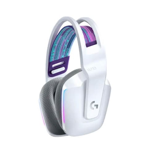 Logitech G733 Lightspeed RGB Wireless Gaming Headset (White)
