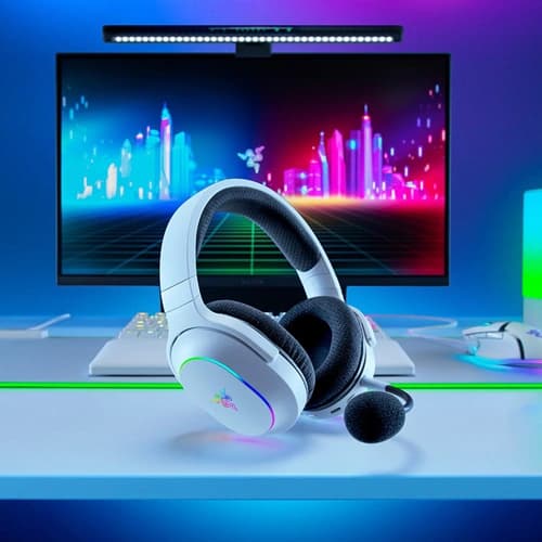 Razer Barracuda X Chroma RGB Wireless White Gaming Headset