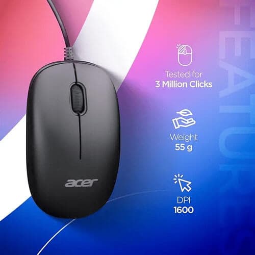 Acer Wired Keyboard and Mouse Combo
