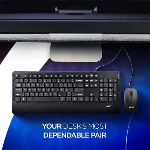 Acer Wired Keyboard and Mouse Combo