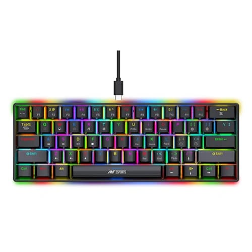 Ant Esports MK1300 V2 Mini RGB Keyboard with Brown Switches