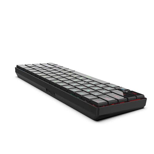 Ant Esports MK1500 Mini Wireless Gaming Keyboard with Membrane Switches (Black)