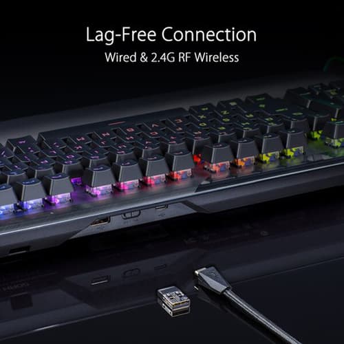 Asus ROG Claymore II Mechanical Gaming Keyboard ROG RX Red Optical Switches