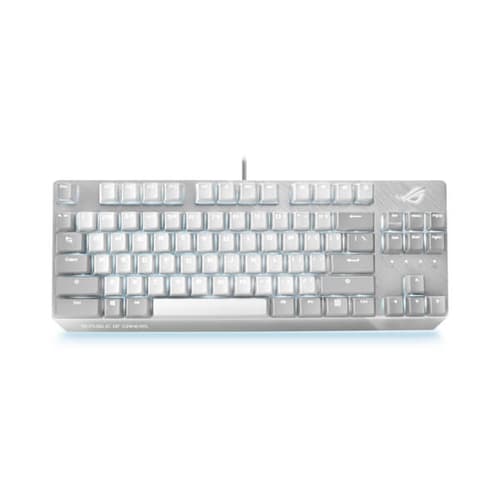 Asus ROG Strix Scope NX TKL Mechanical Gaming Keyboard Red Switches (Moonlight White)