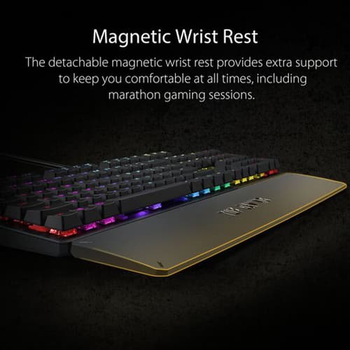Asus TUF Gaming K3 RGB Mechanical Gaming Keyboard Red Linear Switches
