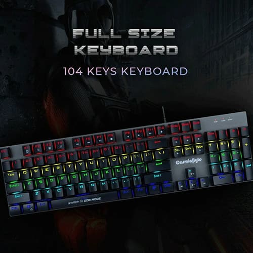 Cosmic Byte CB-GK-28 Vanth Mechanical Gaming Keyboard with Red Switches