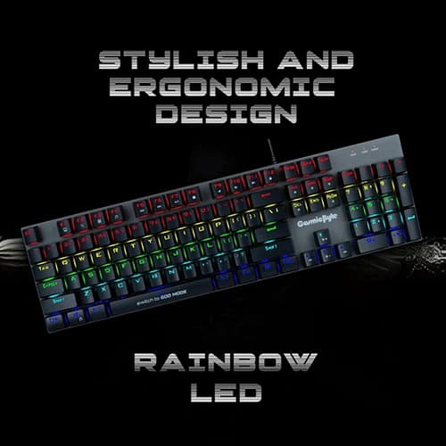 Cosmic Byte CB-GK-28 Vanth Mechanical Gaming Keyboard with Red Switches