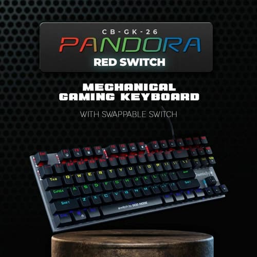 Cosmic Byte CB-GK-26 Pandora TKL Mechanical with Outemu Red Switches