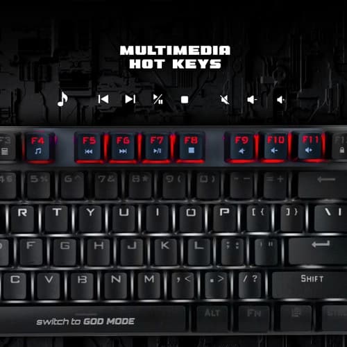 Cosmic Byte CB-GK-26 Pandora TKL Mechanical with Outemu Red Switches