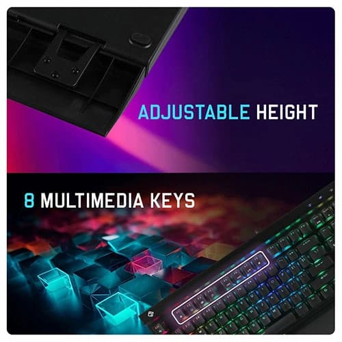 Cosmic Byte CB-GK-29 Eye Pro Per Key RGB Mechanical Keyboard