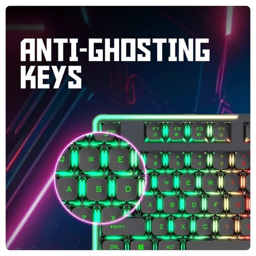 Cosmic Byte CB-GK-20 Styx Membrane TKL Gaming Keyboard