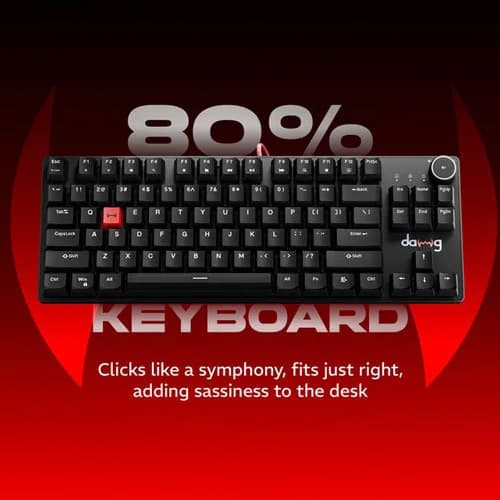 Dawg HighKEY 373 Mechanical Gaming Keyboard with Blue Glacier Switches