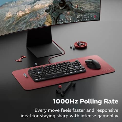 Dawg HighKEY 373 Mechanical Gaming Keyboard with Blue Glacier Switches