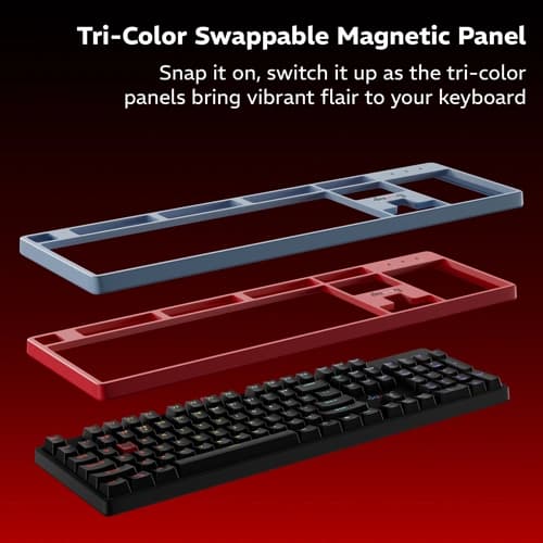 Dawg HighKEY 685 RGB Keyboard with Blue Glacier Switches