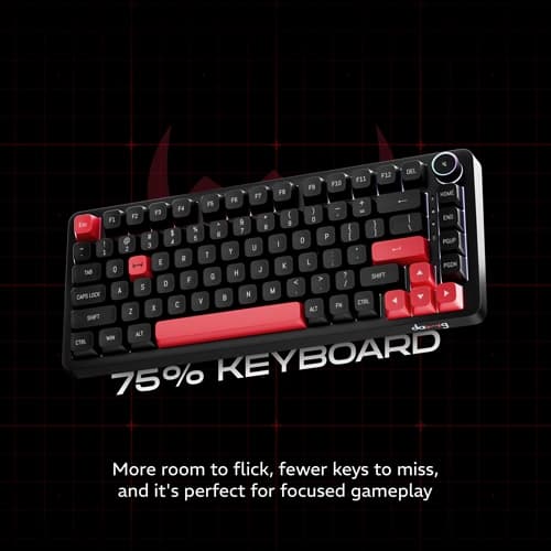 Dawg HighKEY 718 Wireless RGB Keyboard With Blue Tactile Switches
