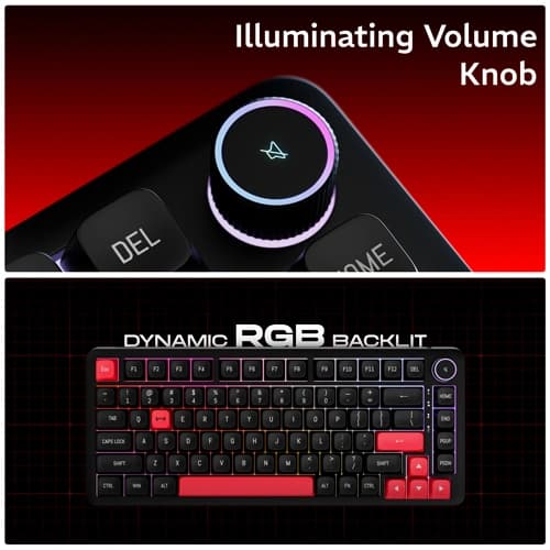 Dawg HighKEY 718 Wireless RGB Keyboard With Blue Tactile Switches