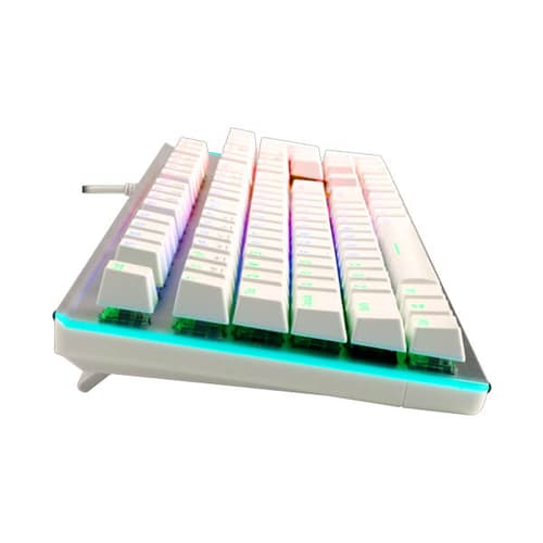 Gamdias Hermes M6 Mechanical Gaming Keyboard Blue Switch (White)