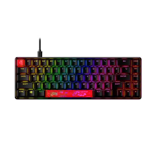 Hyperx Alloy Origins 65 Percent Mechanical Gaming Keyboard with Red Switches