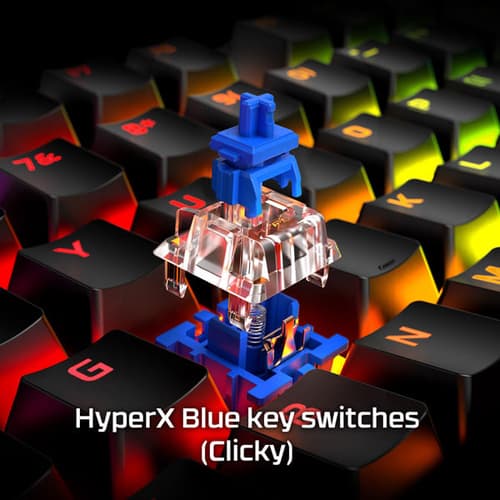 HyperX Alloy Origins Core Mechanical Gaming Keyboard with HX Blue Switches