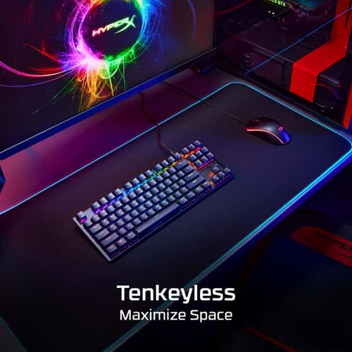 HyperX Alloy Origins Core PBT Mechanical Gaming Keyboard (Red Linear Switches)