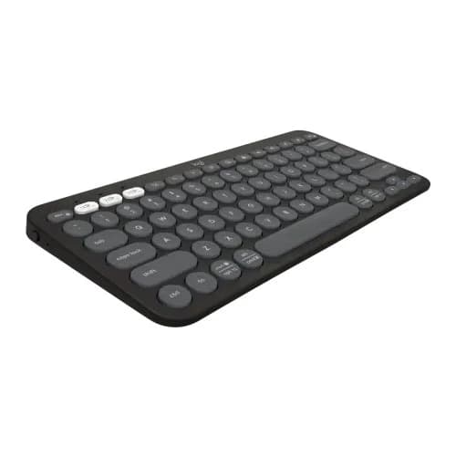 Logitech Pebble Keys 2 K380S Graphite Wireless Keyboard