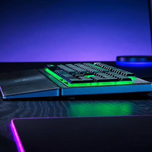 Razer Ornata V3 X Low Profile Gaming Keyboard with RGB Chroma Lighting