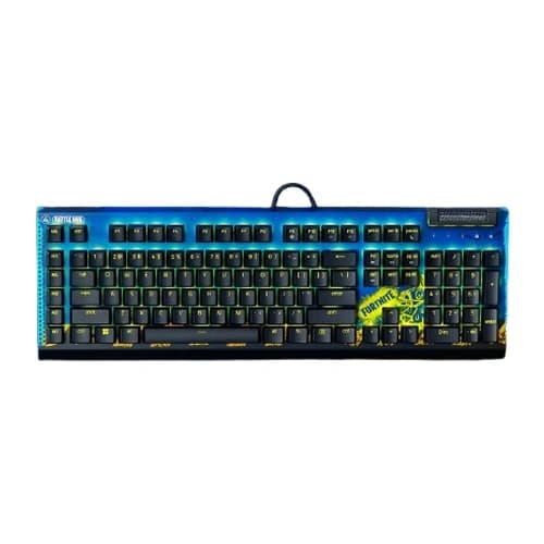 Razer BlackWidow V4 X Fortnite Edition Gaming Keyboard with Yellow Switches