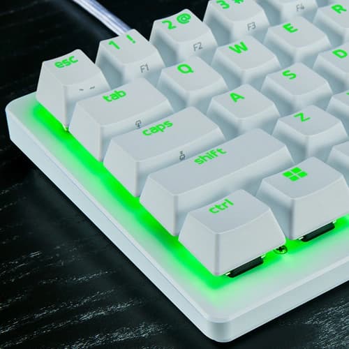 Razer Huntsman V3 Pro Mini 60 Percent Analog Optical White Gaming Keyboard