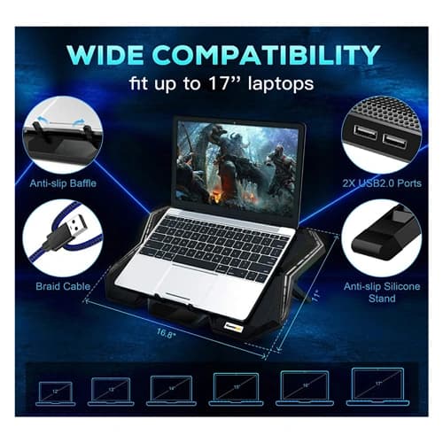 Cosmic Byte Meteoroid Laptop Cooling Pad