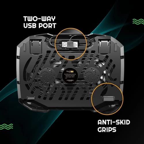 Cosmic Byte Wind RGB Laptop Cooling Pad