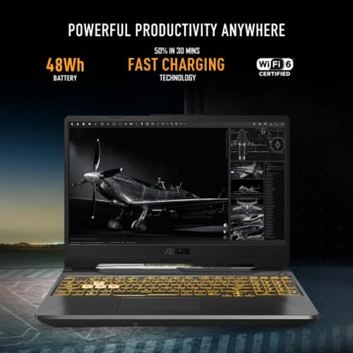 ASUS TUF Gaming A15 FA506NFR-HN045W Laptop (Ryzen 7 7435HS/RTX 2050 4GB GDDR6)